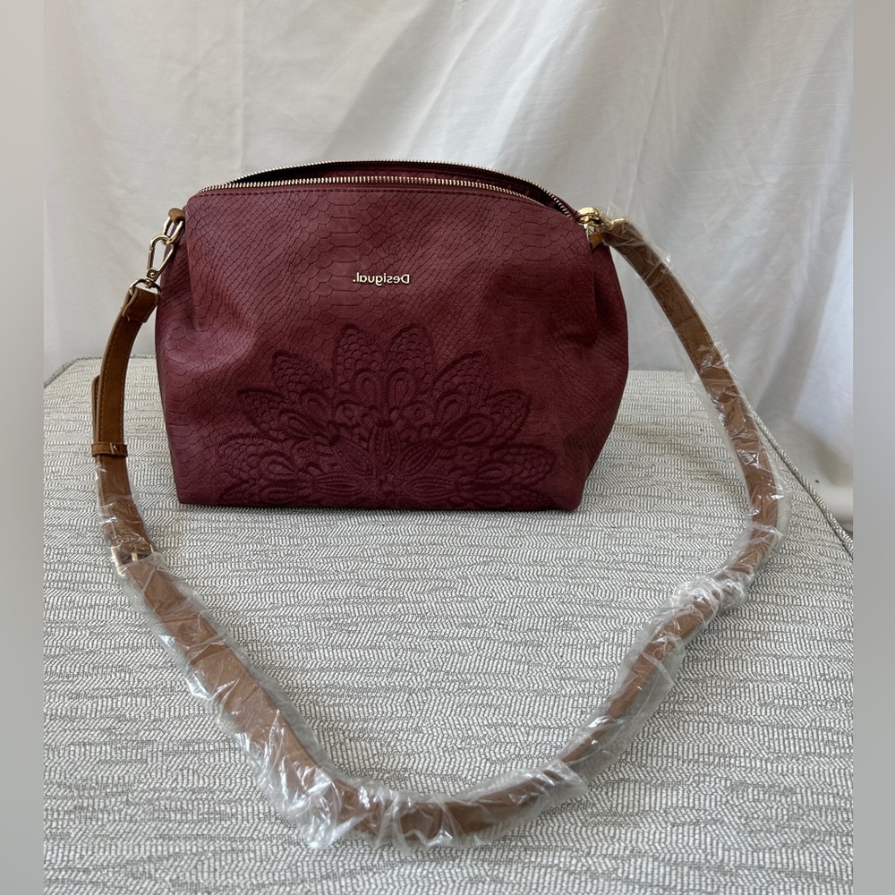 Desigual maroon bag